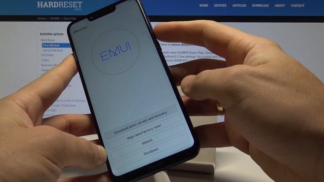 How to Enter Recovery Mode on Honor Play - HUAWEI eRecovery Tutorial смотреть онлайн