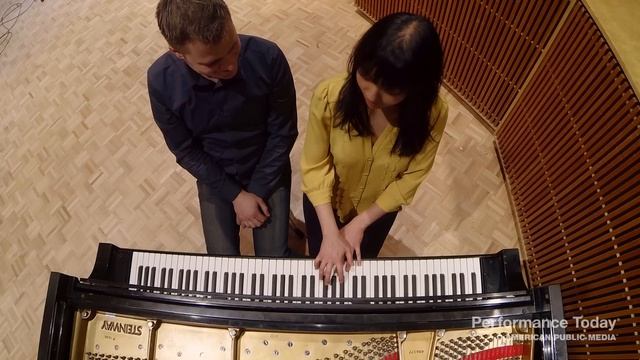 Anderson & Roe Piano Duo: Papageno from The Magic Flute on Performance Today смотреть онлайн