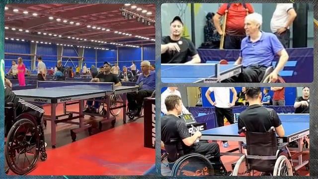 В городе Актобе прошли 6 –е Паралимпийские игры по настольному теннису. смотреть онлайн