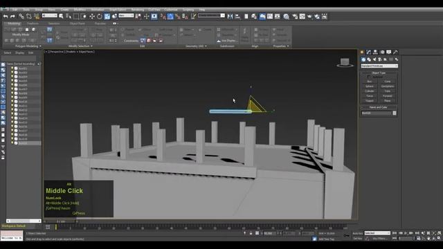 Low poly ship modeling tutorial 1. | pirate ship | 3dsmax tutorial | 3d Modeling | beginner tutoria смотреть онлайн