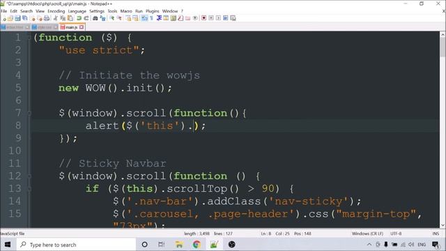 Scroll to Top Button - Back to Top Button смотреть онлайн