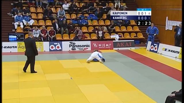 Taina Kaiponen - Miia Kamberg alle 48 kg:n loppuottelussa judon SM-kilpailussa смотреть онлайн
