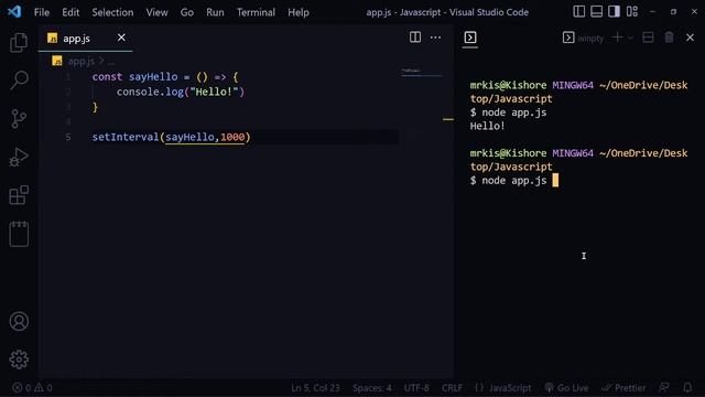 #40 SetTimeOut and SetInterval Javascript | JavaScript Course in Tamil (தமிழில்) | M R Kishore Kuma смотреть онлайн