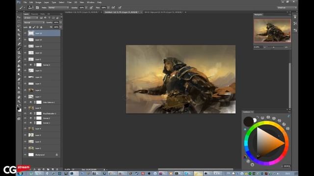 База. Формы и покраска. CG Stream. Вадим Марченков. Часть 2 смотреть онлайн