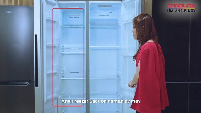 Condura Ultima Side-by-Side Refrigerator Silver I No Frost Inverter Refrigerator смотреть онлайн