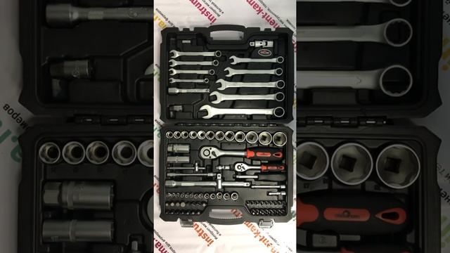 Обзор набора инструментов Сервис Ключ 82 предмета Артикул 11082 смотреть онлайн