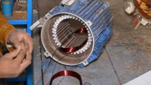 Перемотка асинхронного двигателя