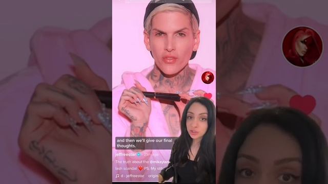 Jeffree Star Addresses Mikayla Nogueira While Reviewing The Loreal Telescopic Lift Mascara! смотреть онлайн