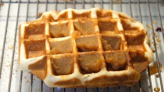 Handmade Authentic Belgian Waffle - Korean Street Food смотреть онлайн