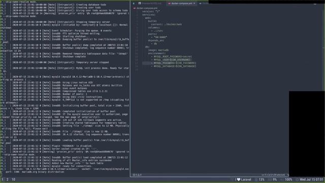 How to setup Laravel in Docker смотреть онлайн