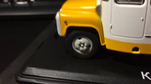 КОСТРОМСКОЙ ЛЮКС : 1:43 КАвЗ 3270 бело-желтый от SSM