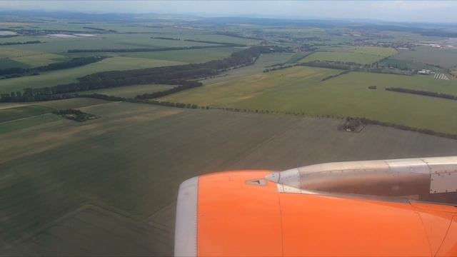 Landing At Václav Havel Airport Prague, Czechia - 19 June, 2019