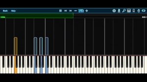 RUSH E 2 [Black MIDI] - Grand Piano HQ - Synthesia HD 60 fps