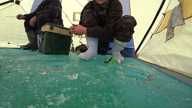 Зимняя рыбалка/ Веселовское водохранилище смотреть онлайн