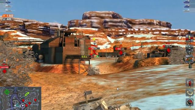 WOT BLITZ Супер бой на M18 hellcat бой на мастера смотреть онлайн