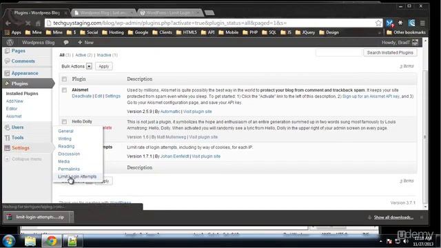 Limit Login Attempts Plugin WordPress смотреть онлайн