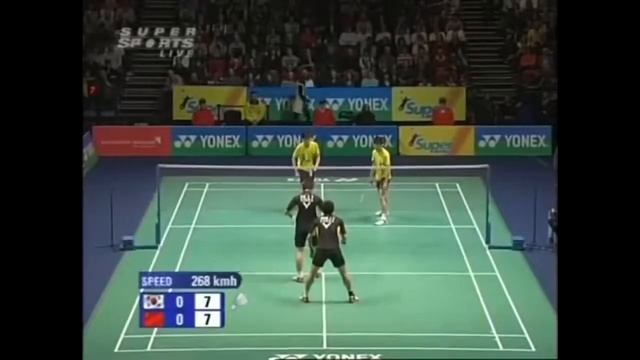 Compilation faute de service badminton смотреть онлайн