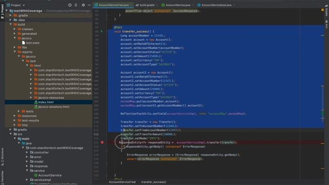 Code Coverage using JaCoCo Gradle plugin | Spring boot Junit Test смотреть онлайн