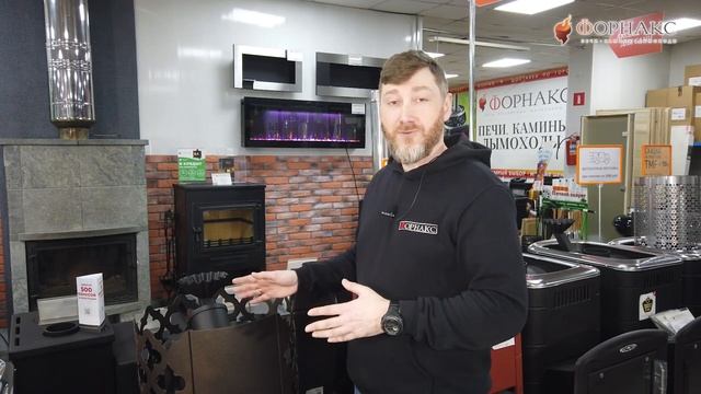 Банная печь с закрытой каменкой Арабеска TMF. смотреть онлайн