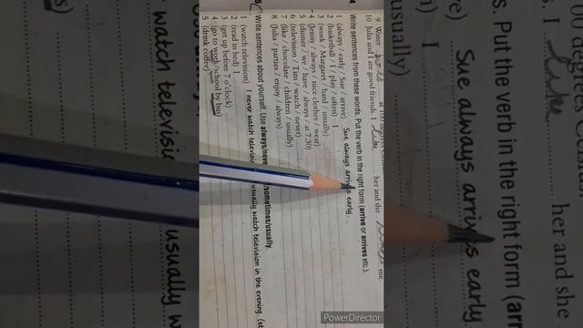 Exercise on present simple tense (elementary) Essential English Grammar by Raymond Murphy смотреть онлайн