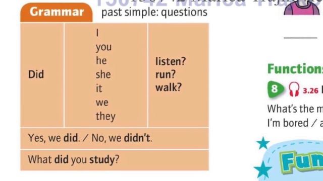 4. razred Discover English 1, Unit 8c Earth Explorer- PAST SIMPLE TENSE QUESTIONS (14 May 2020) смотреть онлайн