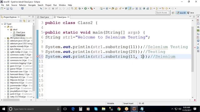 Selenium Tutorial For Beginners 16|Java For Selenium|Java Predefined Methods|G C Reddy| смотреть онлайн