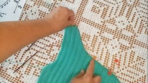 Горловина с открытыми петлями. Как вяжу. Другая жизнь с Ольгой.