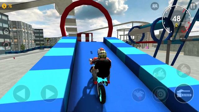 Extreme Motorbikes stunts Motorcycle Bike #2 ► Motocross Racing best Bike Android ios Gameplay смотреть онлайн