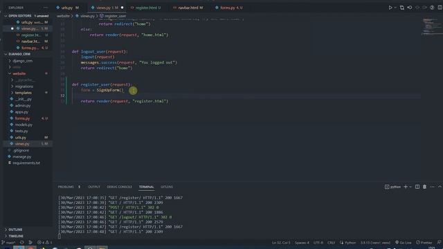 Django CRM Полный курс для начинающих 2023 #reactjs #проект #django #js #python смотреть онлайн
