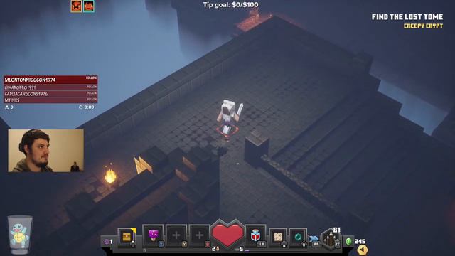 Minecraft Dungeons w/ Friends Twitch Livestream 5-26-20 смотреть онлайн