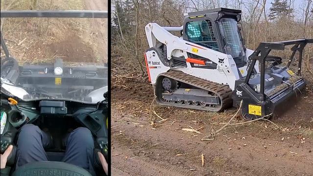 Кусторез Bobcat смотреть онлайн