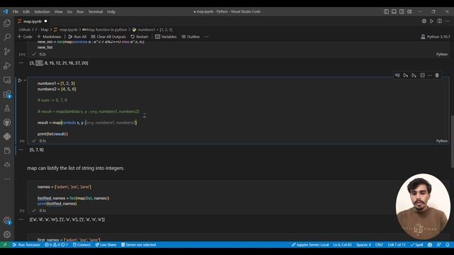 9. Map Function in Python смотреть онлайн