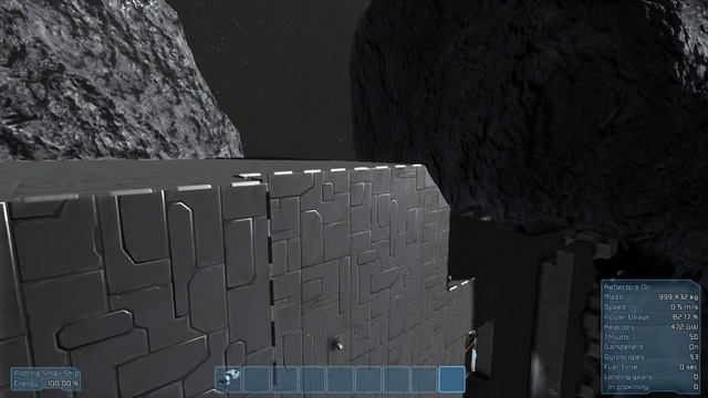 Small mining ship in space engineers with gravity generator. смотреть онлайн