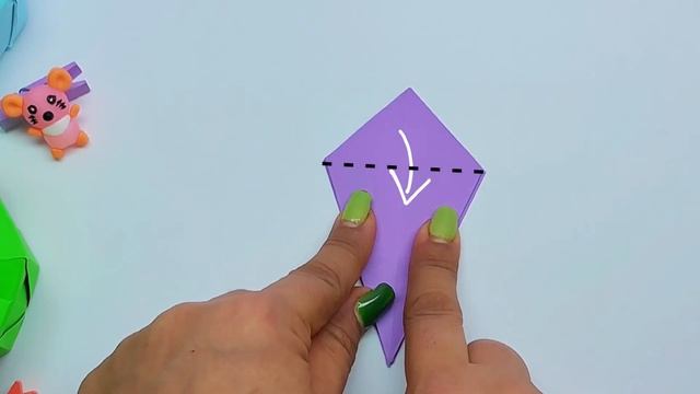 Origami paper squishy Cat , Bear & Frog | how to make squishy without glue , tape смотреть онлайн