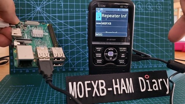 ICOM ID-52 Terminal Mode Using Raspberry Pi4B смотреть онлайн