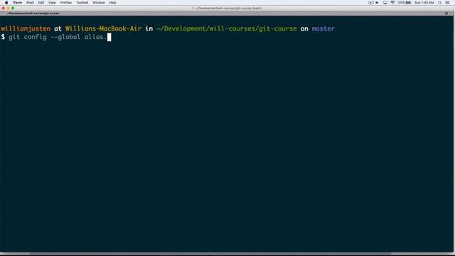 27. Criando alias - Git e Github para Iniciantes смотреть онлайн