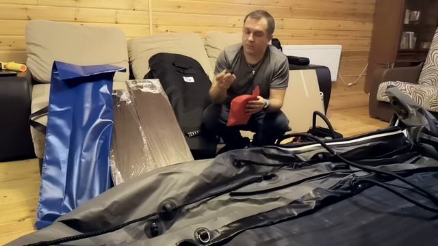 Yamaha 9.9 GMHS + Compas380S - распаковка часть 1-ая - "ДОМА" смотреть онлайн