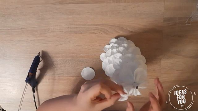 ЕЛКА ИЗ ВАТНЫХ ДИСКОВ смотреть онлайн