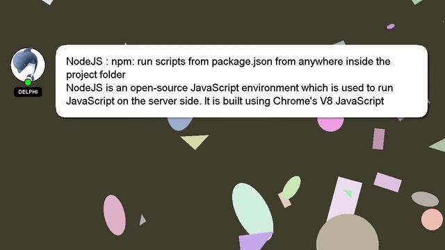 NodeJS : npm: run scripts from package.json from anywhere inside the project folder смотреть онлайн