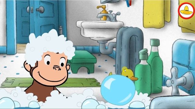 Curious George - Bubble Pop Game смотреть онлайн