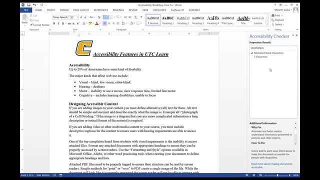 How to Make Accessible Documents смотреть онлайн