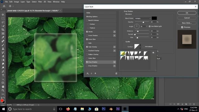 Blurry Glass Effect in Photoshop | GLASS MORPHISM in Adobe Photoshop смотреть онлайн