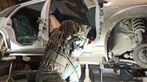 Сварка порога Форд Фьюжн