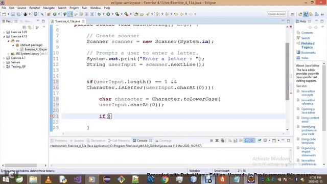 Introduction To Java Programming Exercise 4 13b смотреть онлайн