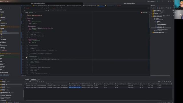 ClickHouse AggregatingMergeTrees for session calculations from snowplow data смотреть онлайн