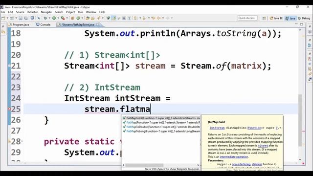 streams flat map to int in java смотреть онлайн