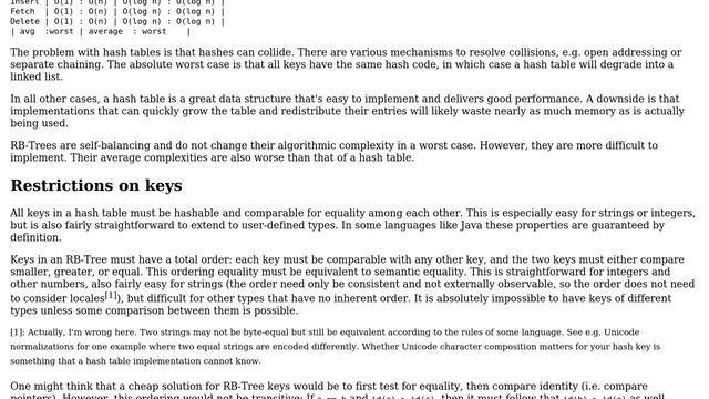 Software Engineering: Why does Python use hash table to implement dict, but not Red-Black Tree? смотреть онлайн
