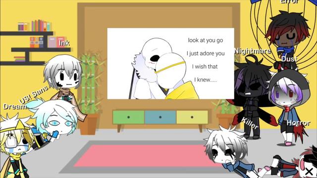 Undertale AUs react to Multiverses | pt.3 | G a y смотреть онлайн