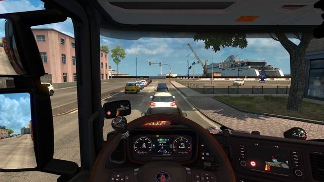 "TRAFFIC JAM and STUPID DRIVERS!" | Euro Truck Simulator 2 - "TRAFFIC MOD" | gtx 1060 ultra setting смотреть онлайн