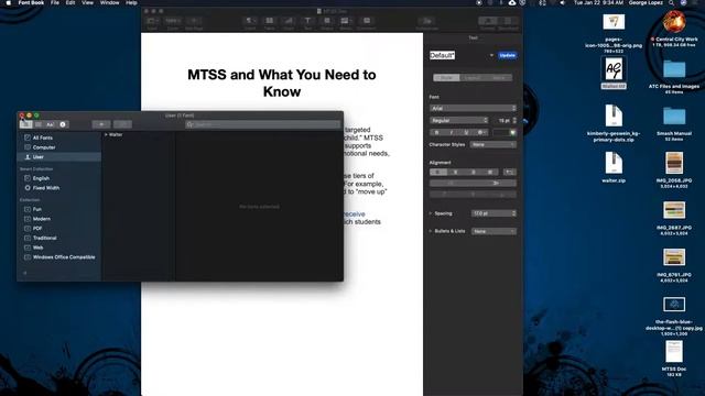 Add Fonts to Pages смотреть онлайн
